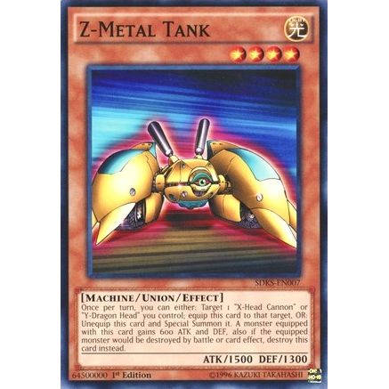 Image for Z-Metal Tank (SDKS-EN007) (SDKS) - YuGiOh