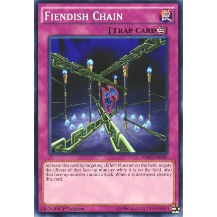 Image for Fiendish Chain (SDKS-EN039) (SDKS) - YuGiOh