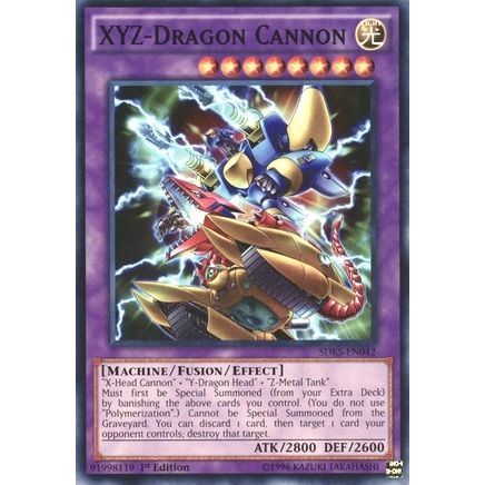 Image for XYZ-Dragon Cannon (SDKS-EN042) (SDKS) - YuGiOh