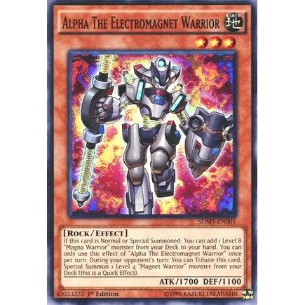 Image for Alpha The Electromagnet Warrior (SDMY-EN001) (SDMY) - YuGiOh