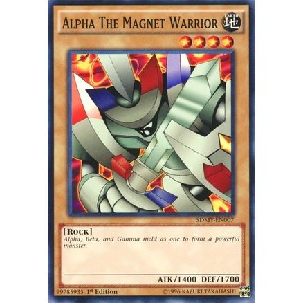Image for Alpha The Magnet Warrior (SDMY-EN007) (SDMY) - YuGiOh