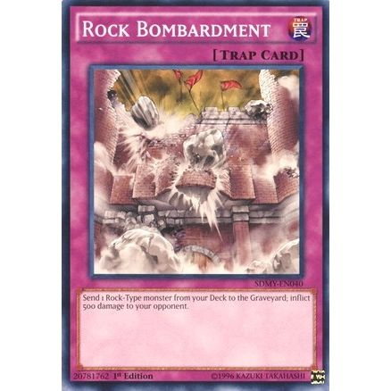 Image for Rock Bombardment (SDMY-EN040) (SDMY) - YuGiOh