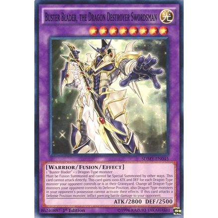 Image for Buster Blader, the Dragon Destroyer Swordsman (SDMY-EN045) (SDMY) - YuGiOh