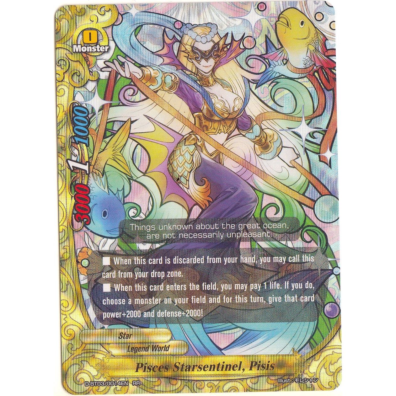 Image for Pisces Starsentinel, Pisis (D-BT03/0014EN) (D-BT03) - Future Card BuddyFight