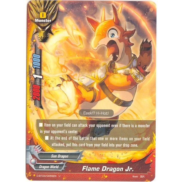 Image for Flame Dragon Jr. (D-BT03/0055EN) (D-BT03) - Future Card BuddyFight