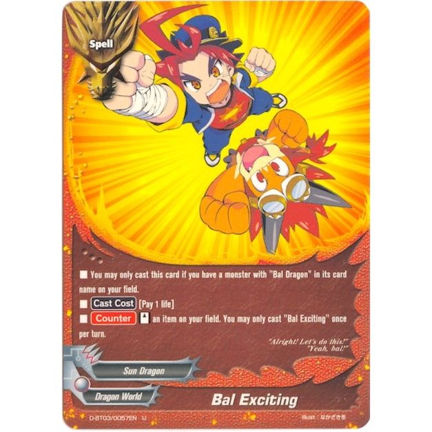 Image for Bal Exciting (D-BT03/0057EN) (D-BT03) - Future Card BuddyFight