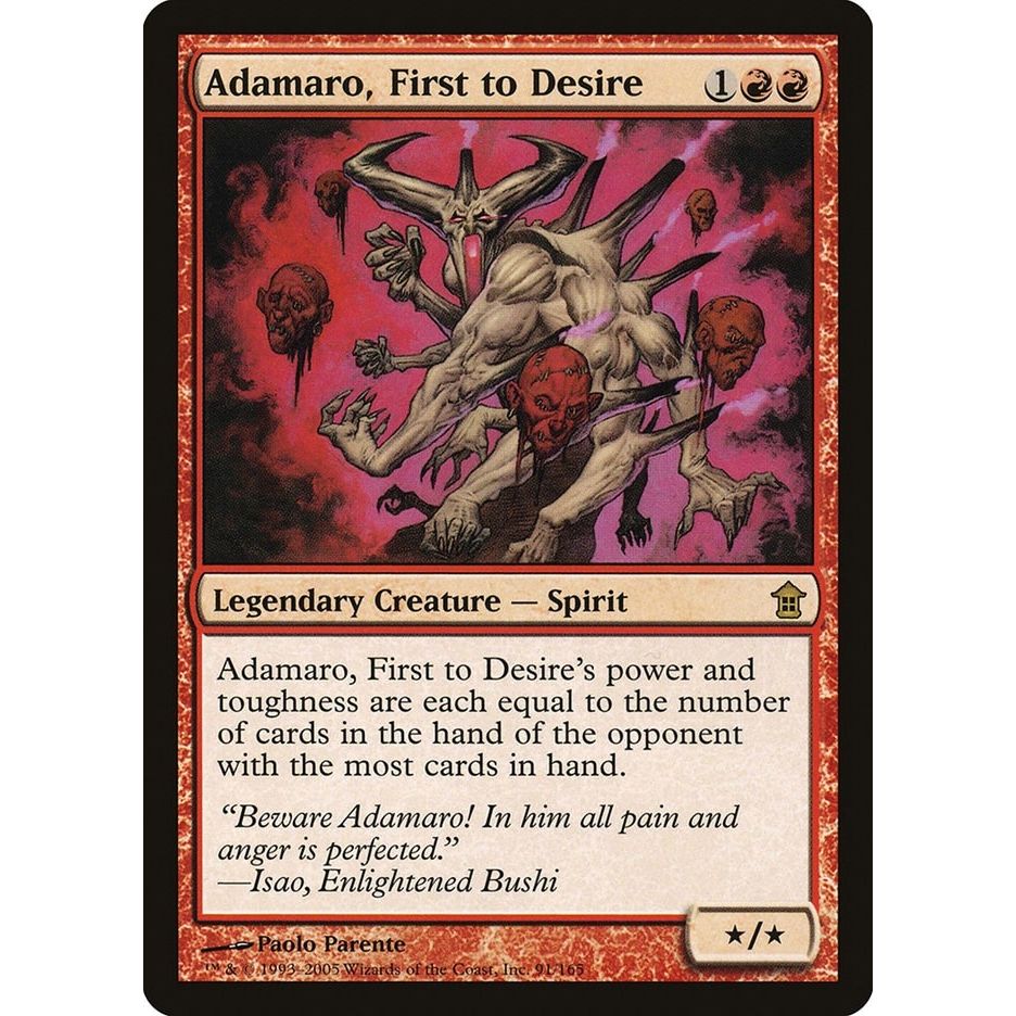 Image for Adamaro, First to Desire (91) (SOK) - Magic: The Gathering