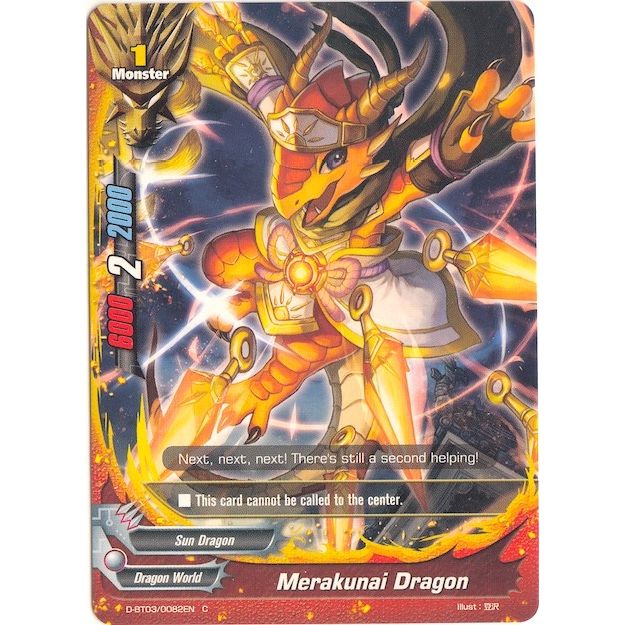 Image for Merakunai Dragon (D-BT03/0082EN) (D-BT03) - Future Card BuddyFight