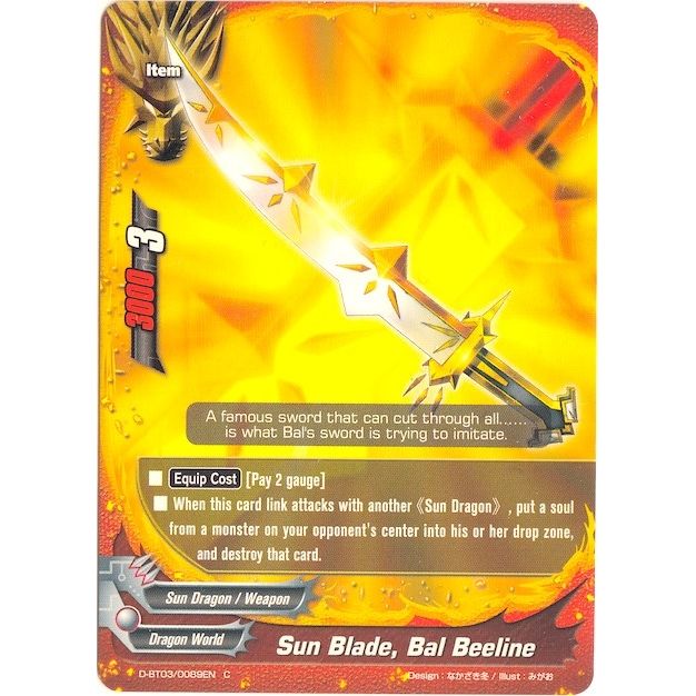 Image for Sun Blade, Bal Beeline (D-BT03/0089EN) (D-BT03) - Future Card BuddyFight