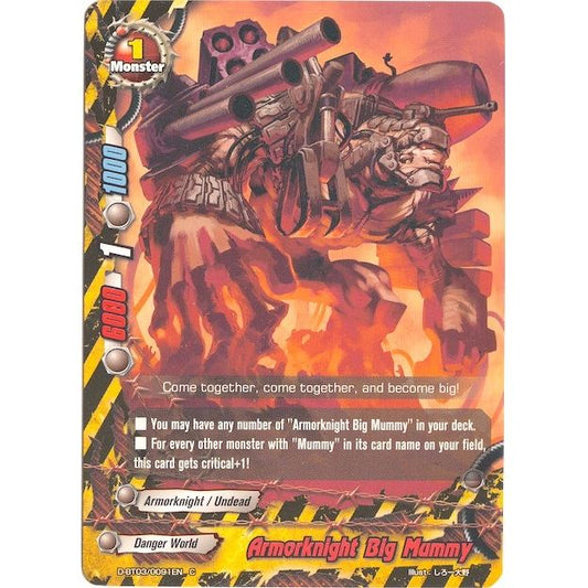 Image for Armorknight Big Mummy (D-BT03/0091EN) (D-BT03) - Future Card BuddyFight