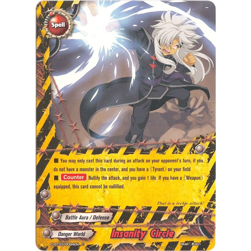 Image for Insanity Circle (D-BT03/0094EN) (D-BT03) - Future Card BuddyFight