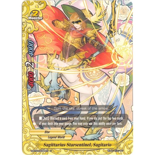 Image for Sagittarius Starsentinel, Sagitario (D-BT03/0098EN) (D-BT03) - Future Card BuddyFight