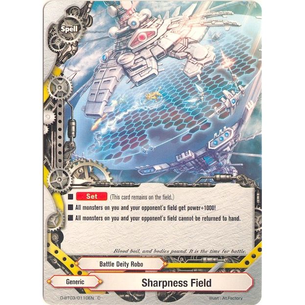 Image for Sharpness Field (D-BT03/0110EN) (D-BT03) - Future Card BuddyFight