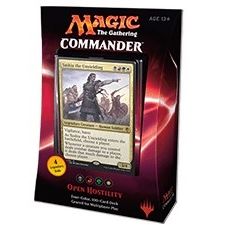 Image for Commander 2016 Deck - Open Hostility (BRGW) - Magic: The Gathering