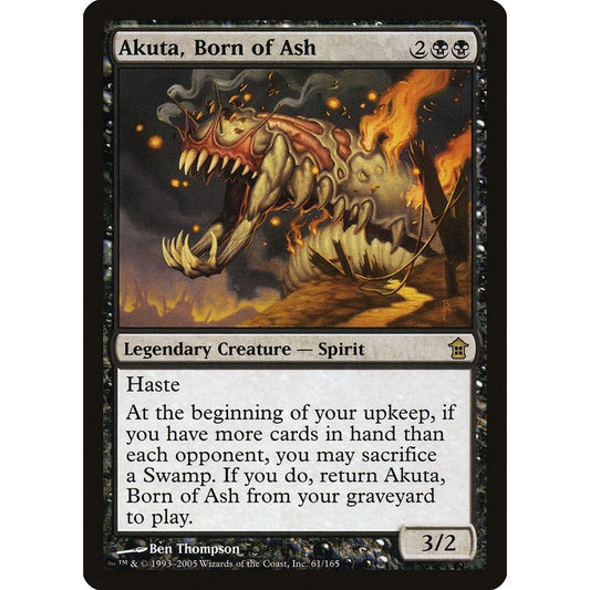 Image for Akuta, Born of Ash (61) (SOK) - Magic: The Gathering
