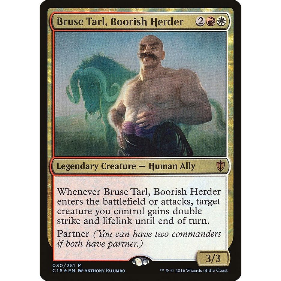 Image for Bruse Tarl, Boorish Herder (30) (C16) - Magic: The Gathering