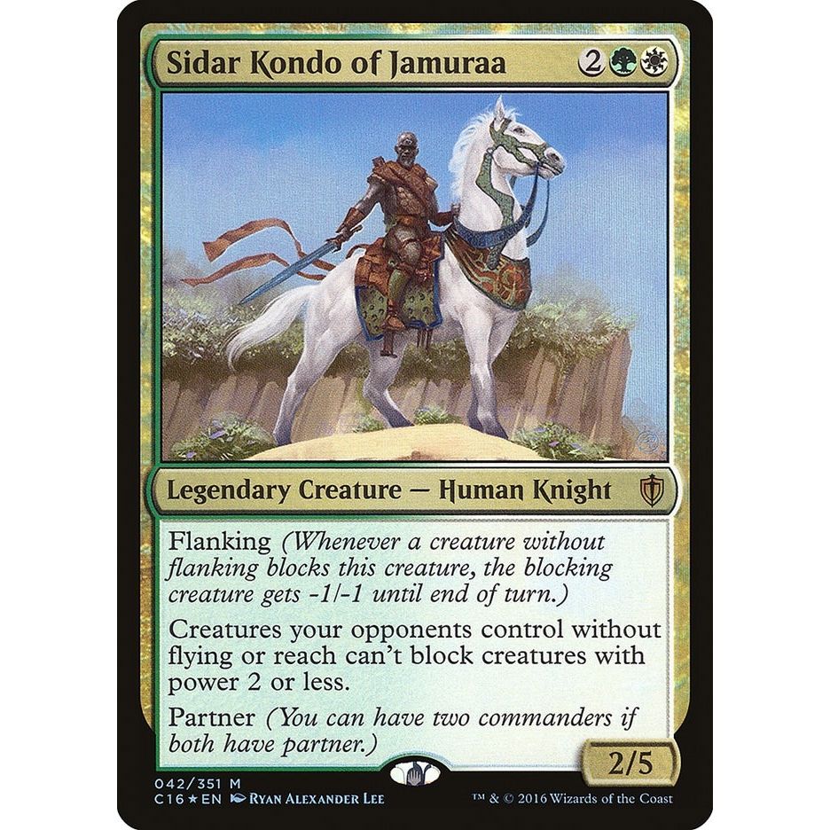 Image for Sidar Kondo of Jamuraa (42) (C16) - Magic: The Gathering