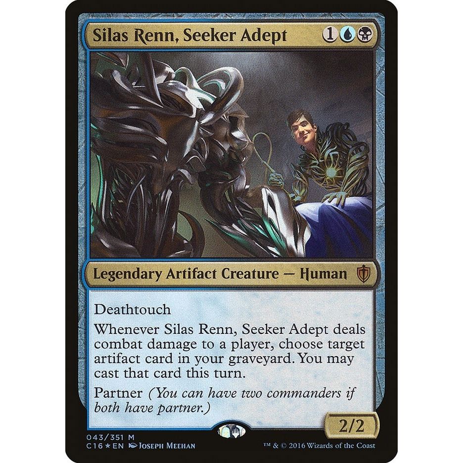 Image for Silas Renn, Seeker Adept (43) (C16) - Magic: The Gathering