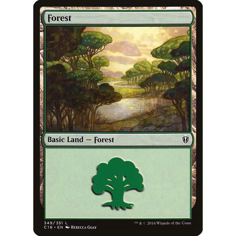 Image for Forest (349) (349) (C16) - Magic: The Gathering