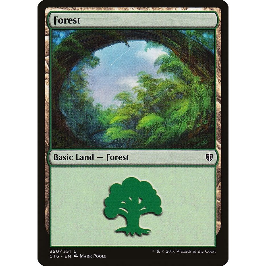 Image for Forest (350) (350) (C16) - Magic: The Gathering