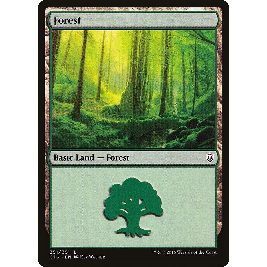 Image for Forest (351) (351) (C16) - Magic: The Gathering