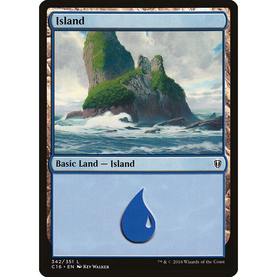 Image for Island (342) (342) (C16) - Magic: The Gathering
