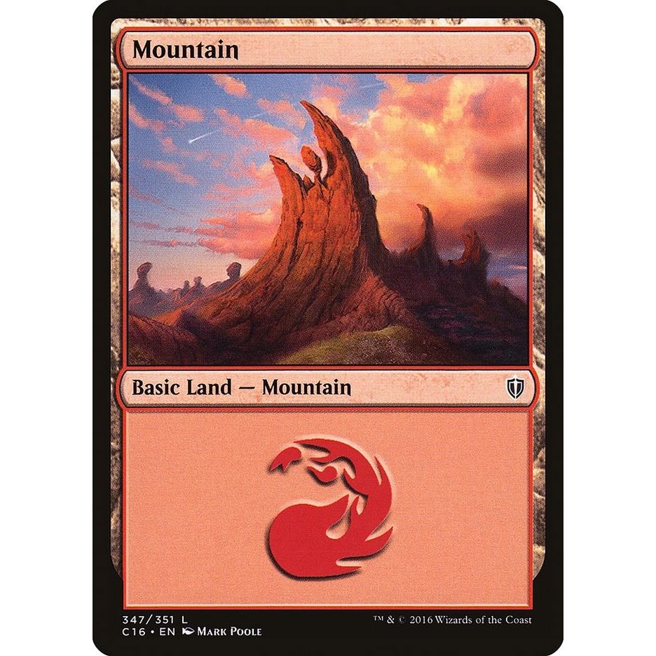 Image for Mountain (347) (347) (C16) - Magic: The Gathering