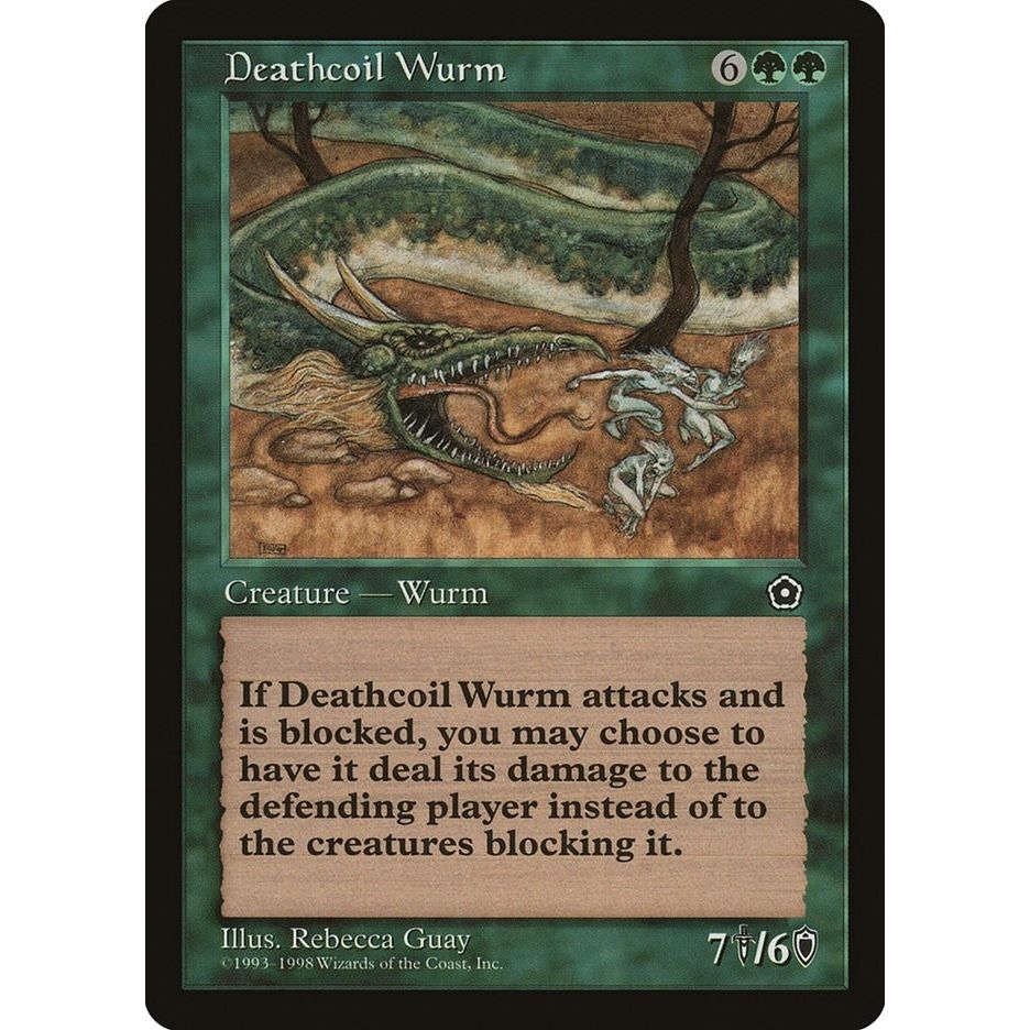 Image for Deathcoil Wurm (P02) - Magic: The Gathering