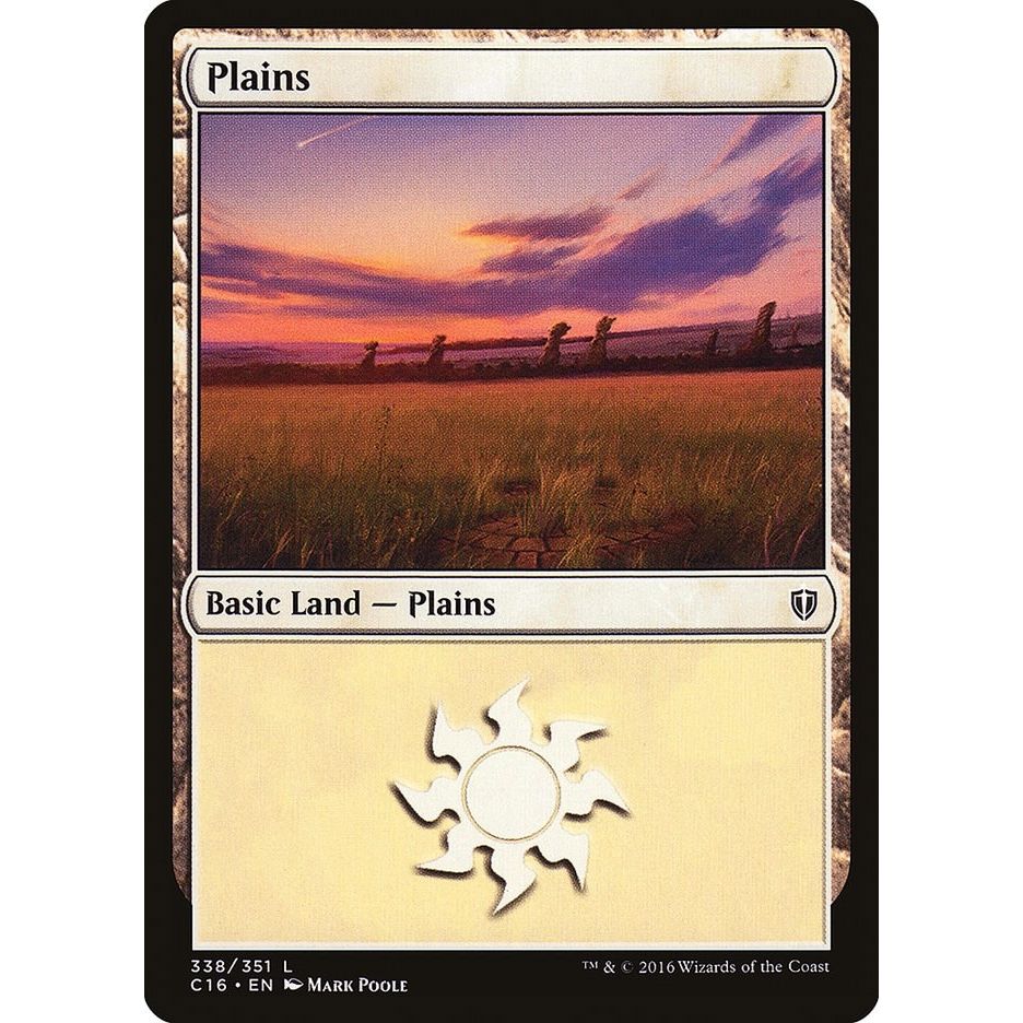 Image for Plains (338) (338) (C16) - Magic: The Gathering
