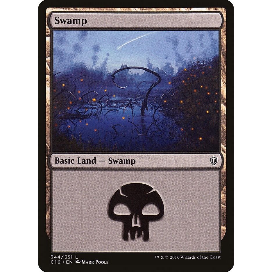 Image for Swamp (344) (344) (C16) - Magic: The Gathering