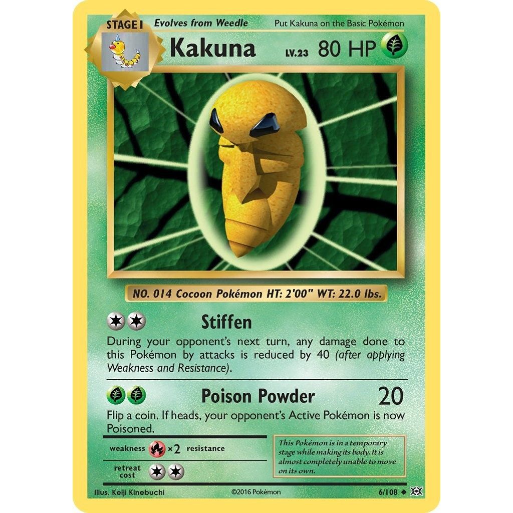 Image for Kakuna (6/108) (EVO) - Pokemon