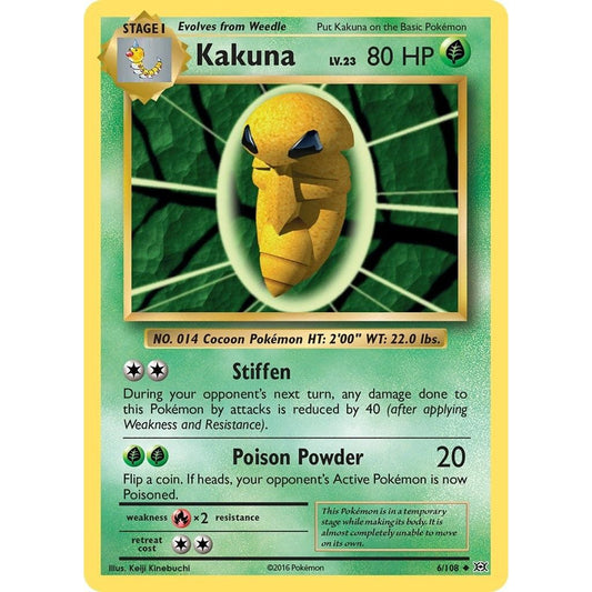 Image for Kakuna (6/108) (EVO) - Pokemon