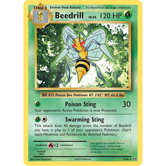 Image for Beedrill (7/108) (EVO) - Pokemon