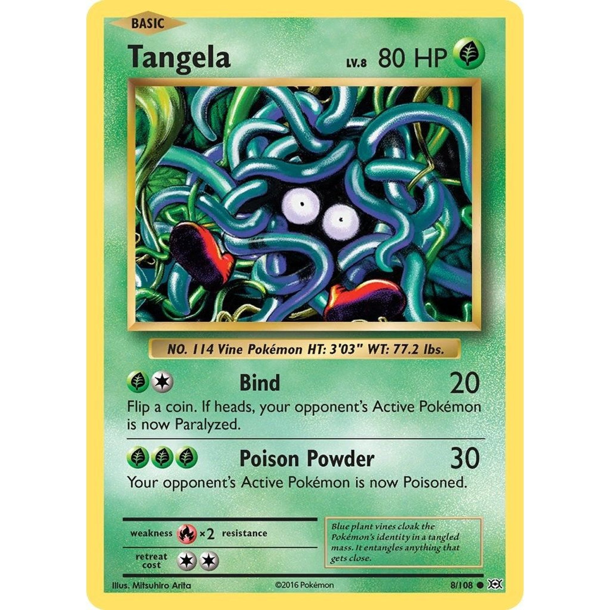 Image for Tangela (8/108) (EVO) - Pokemon