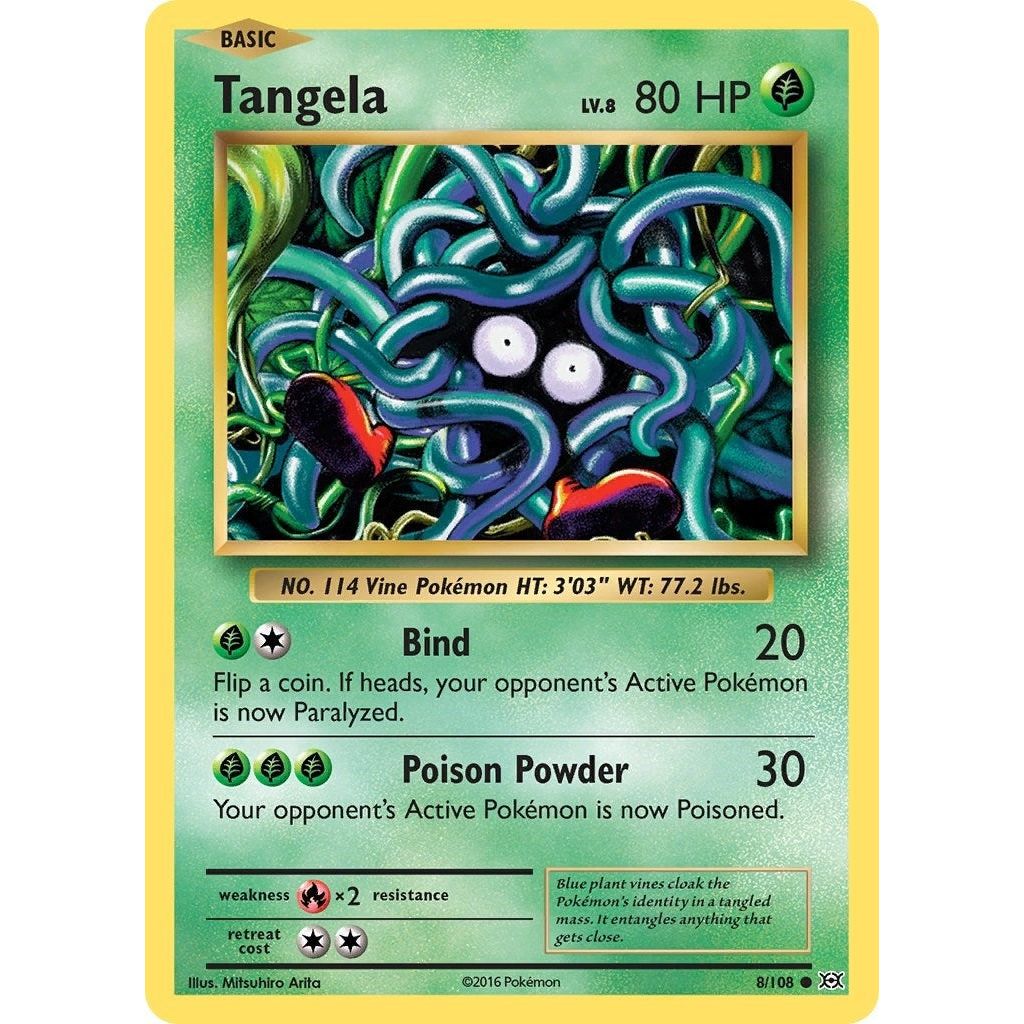 Image for Tangela (8/108) (EVO) - Pokemon