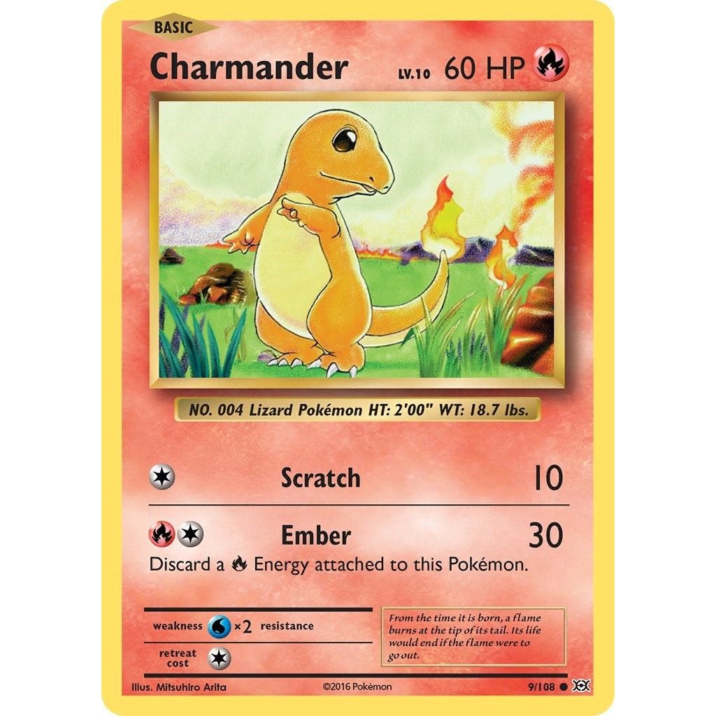 Image for Charmander (9/108) (EVO) - Pokemon