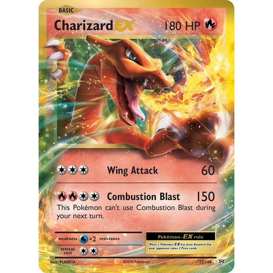 Image for Charizard EX (12/108) (EVO) - Pokemon