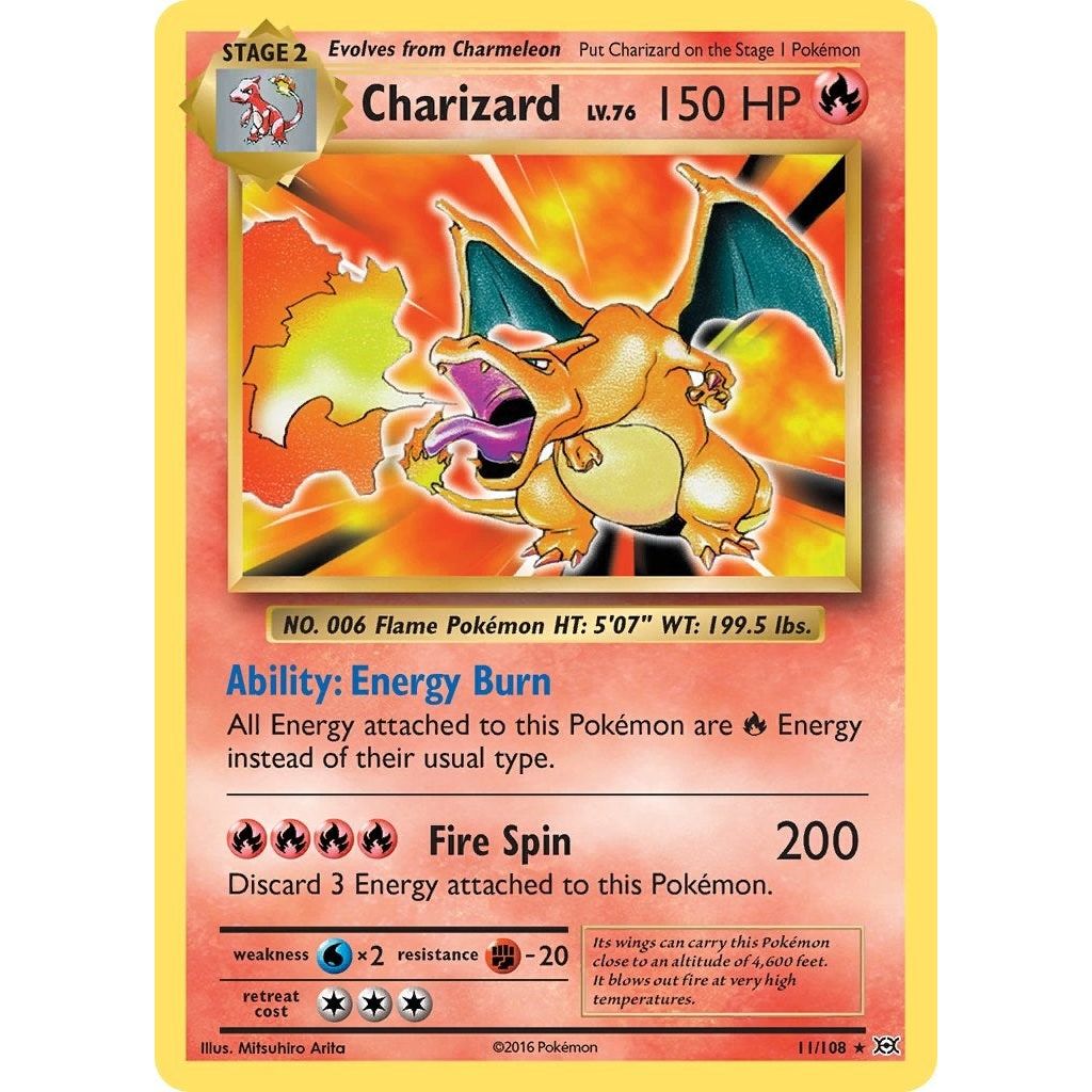 Image for Charizard (11/108) (EVO) - Pokemon