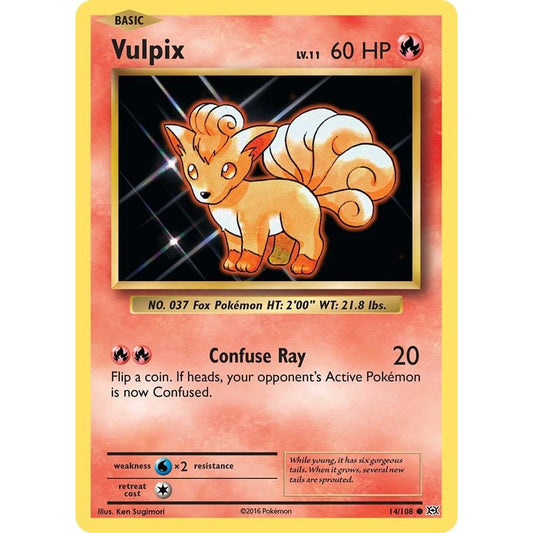 Image for Vulpix (14/108) (EVO) - Pokemon