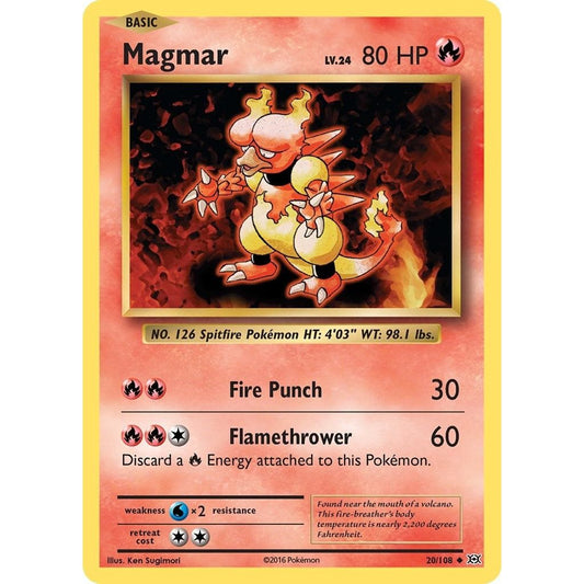 Image for Magmar (20/108) (EVO) - Pokemon