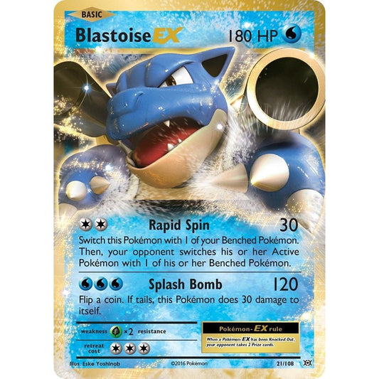 Image for Blastoise EX (21/108) (EVO) - Pokemon