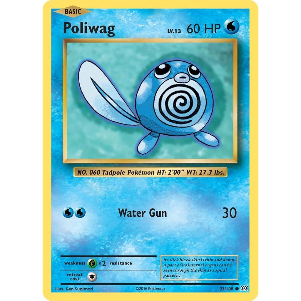 Image for Poliwag (23/108) (EVO) - Pokemon