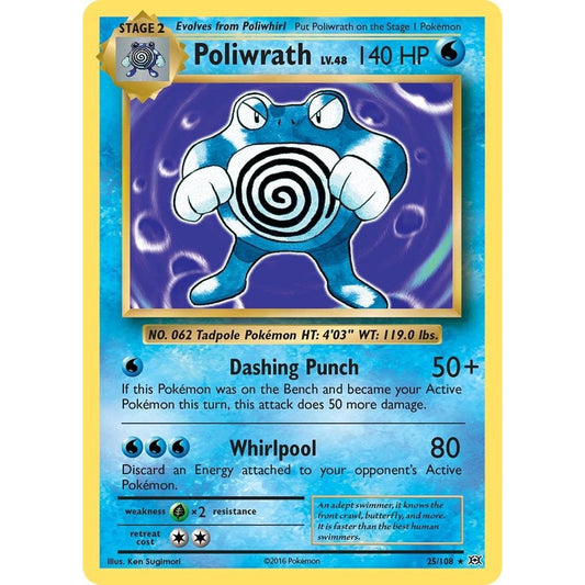 Image for Poliwrath (25/108) (EVO) - Pokemon