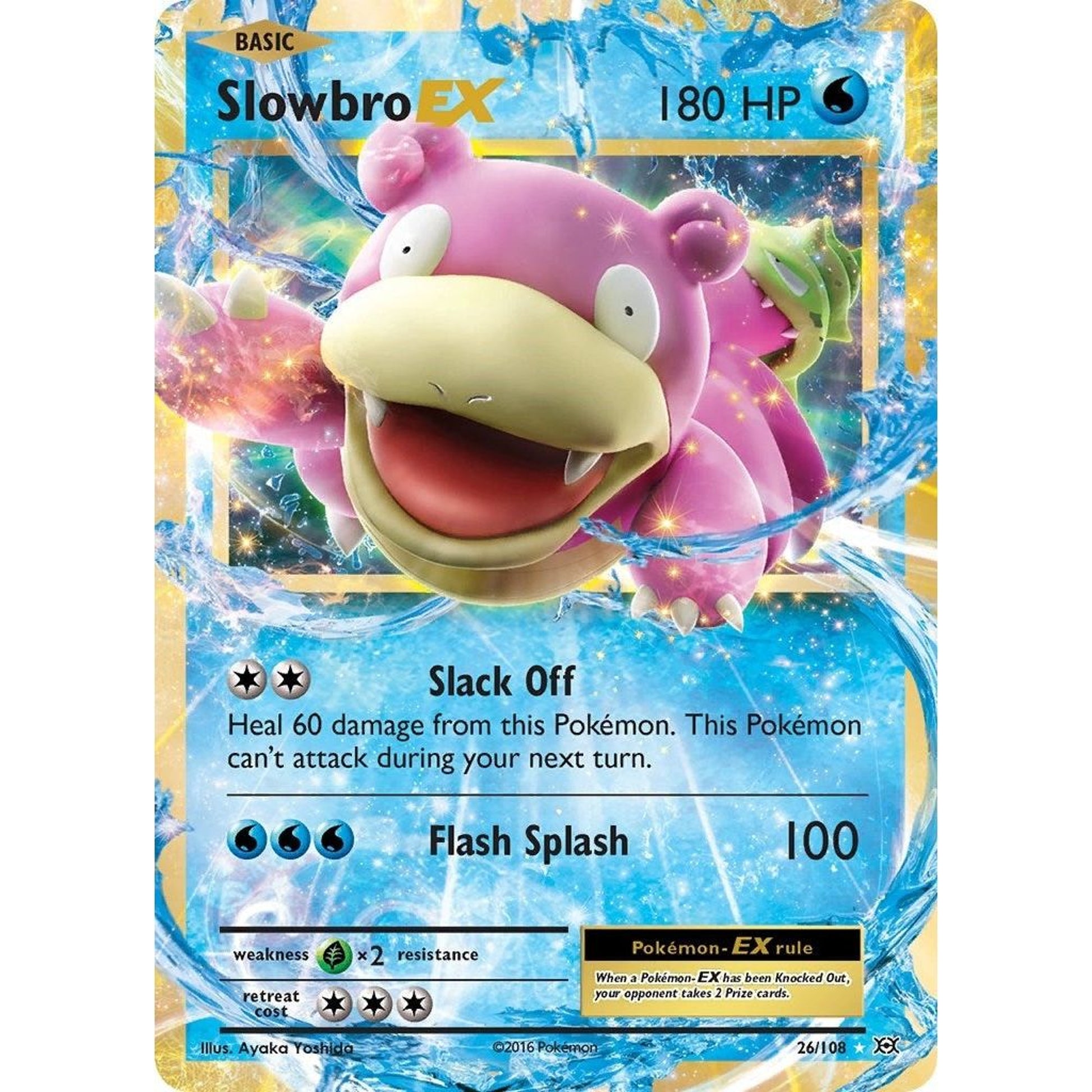 Image for Slowbro EX (26/108) (EVO) - Pokemon