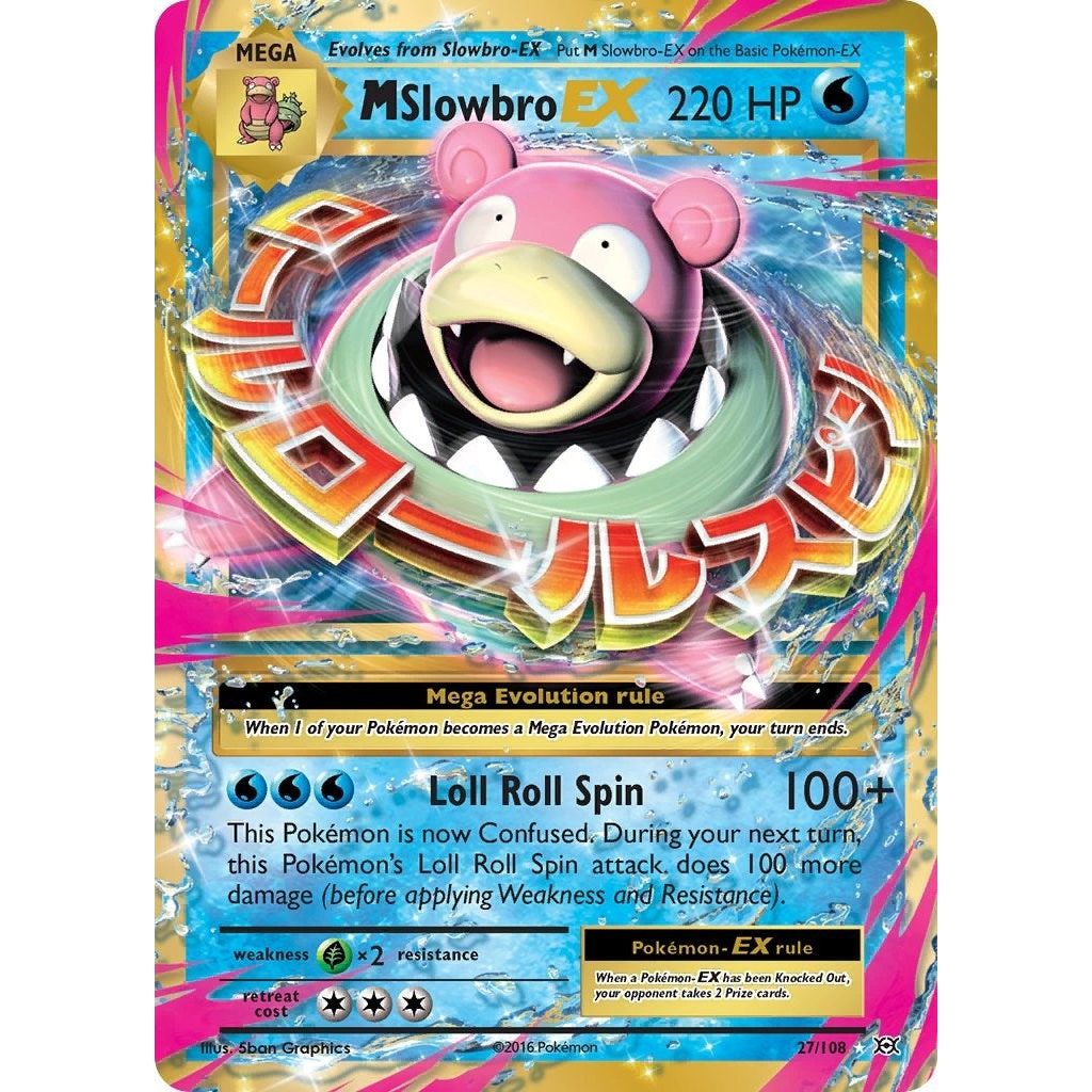 Image for M Slowbro EX (27/108) (EVO) - Pokemon