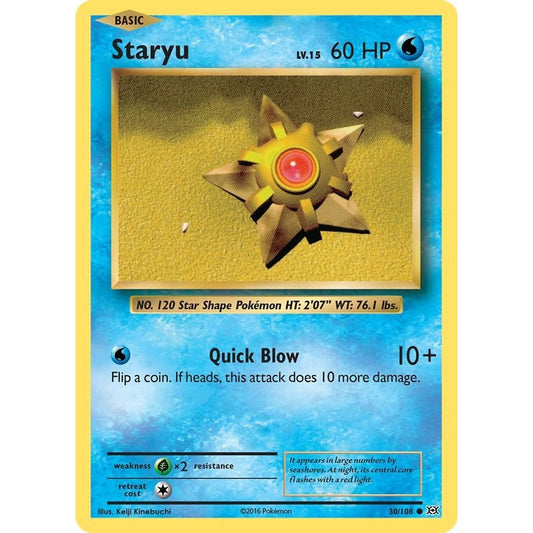 Image for Staryu (30/108) (EVO) - Pokemon