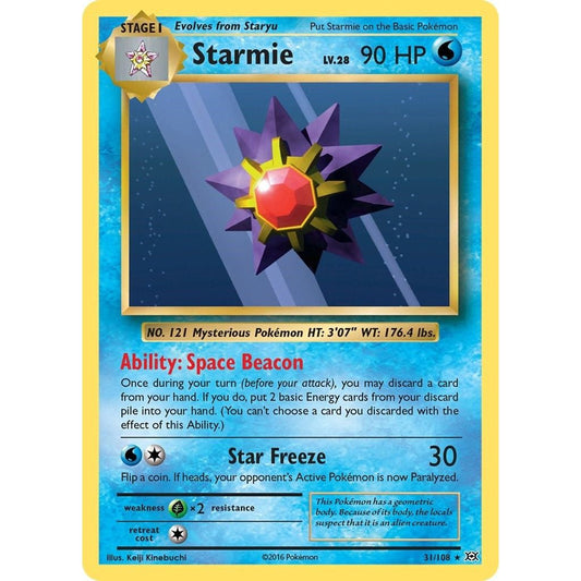 Image for Starmie (31/108) (EVO) - Pokemon