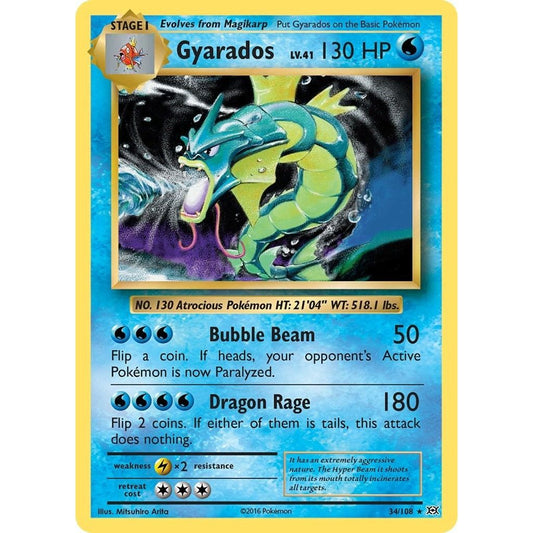 Image for Gyarados (34/108) (EVO) - Pokemon