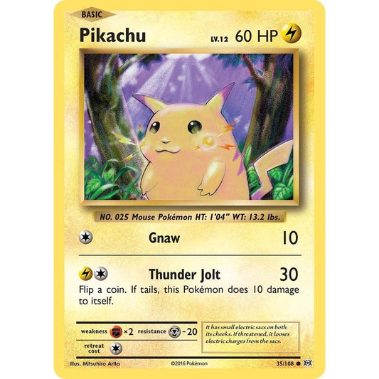 Image for Pikachu (35/108) (EVO) - Pokemon