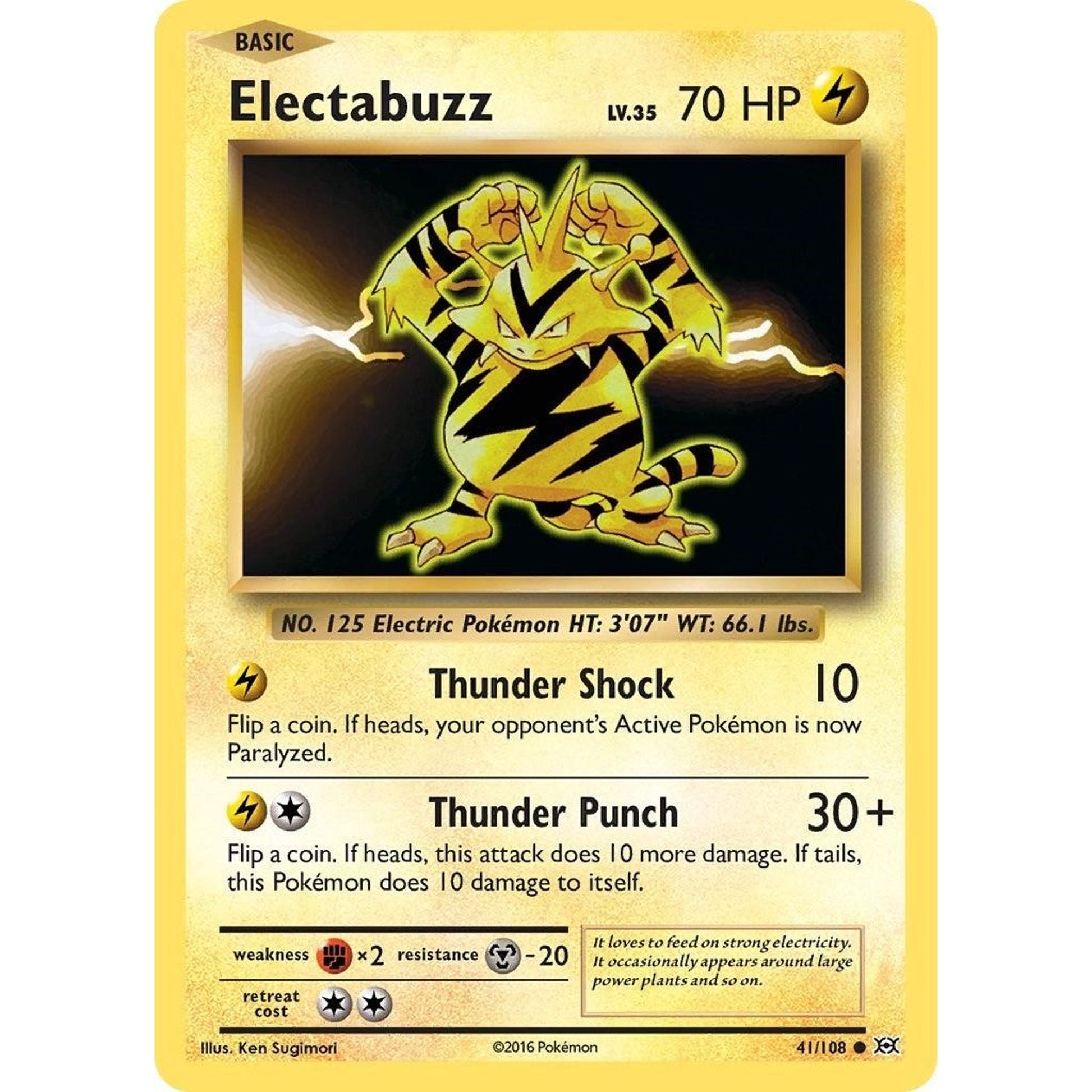 Image for Electabuzz (41/108) (EVO) - Pokemon